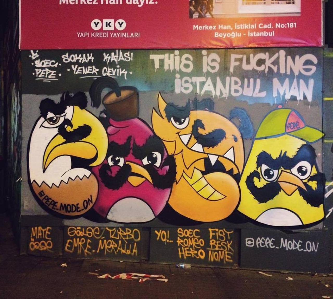 ISTANBUL #pepe #vsco #VSCOcam #vscophile #Streetart #graffiti #streetartistanbul #istanbul #sprayart #spraydaily #s… http://t.co/QvIRmyk5KM