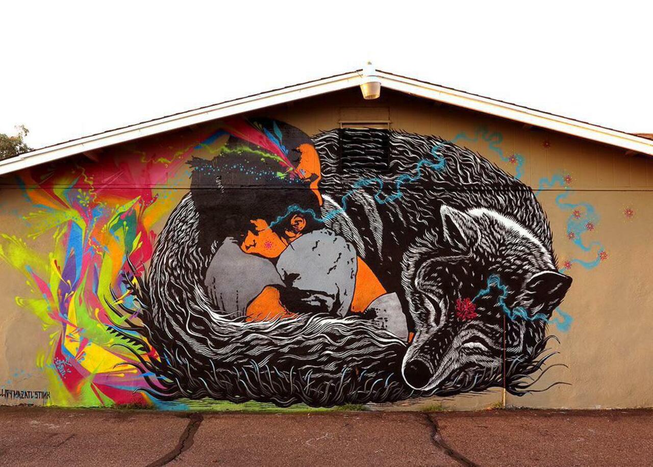 #streetart #stinkfish #mazatyl & killjoy #arizona #switch #graffiti #bedifferent #arte #art http://t.co/nGmQhpwo8t