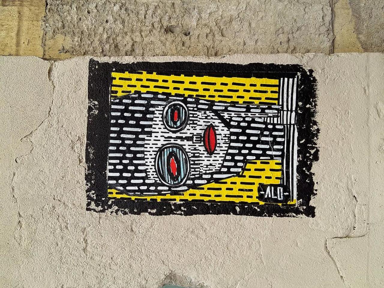 RT @urbacolors: Street Art by alo_art in #Paris http://www.urbacolors.com #art #mural #graffiti #streetart http://t.co/1x1lokoKm6
