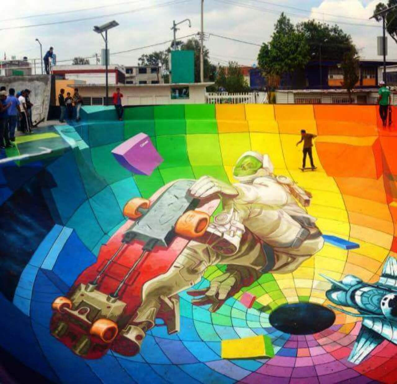 BESTIAL "skate park"! 
#Graffiti #StreetArt #GraffitiArt http://t.co/4LdTyojTre