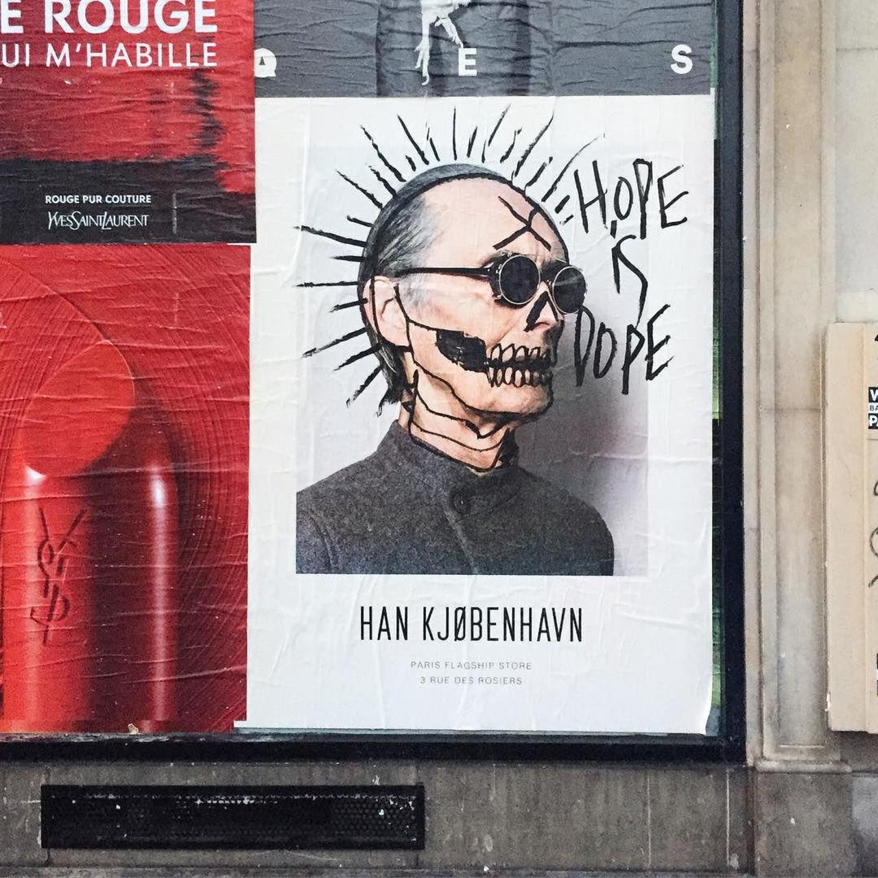 #Paris #graffiti photo by @hookedblog http://ift.tt/1QXrGhu #StreetArt http://t.co/D46TbnZJ4E
