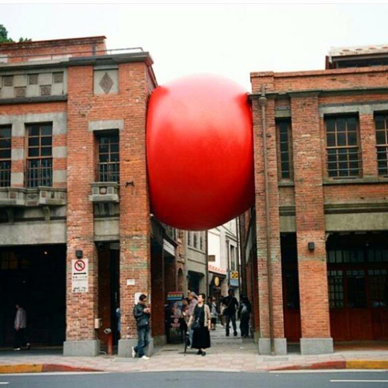 RT @streetartnews: “Red Ball Project” Street Installation by Kurt Perschke in Amsterdam, Netherlands #streetart #streetartnews http://t.co/F5ynDtHJJb