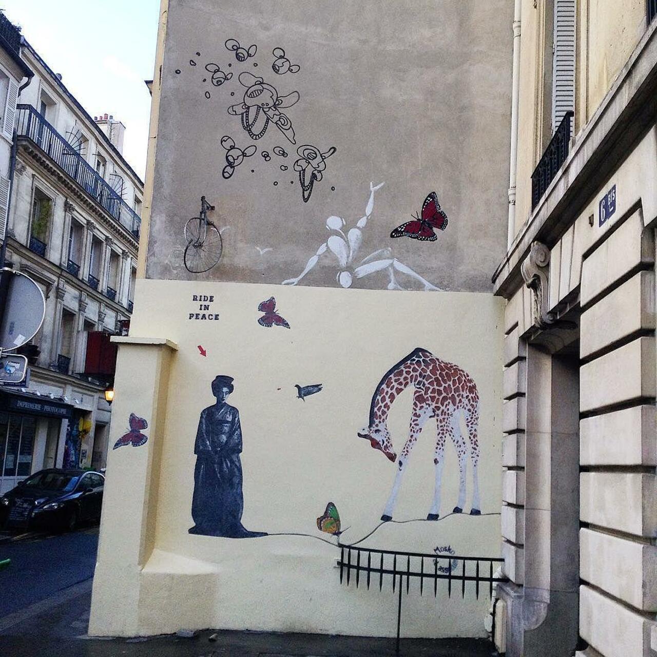 #Paris #graffiti photo by @vgsman http://ift.tt/1Gw1epU #StreetArt http://t.co/F9H3V1WdUL