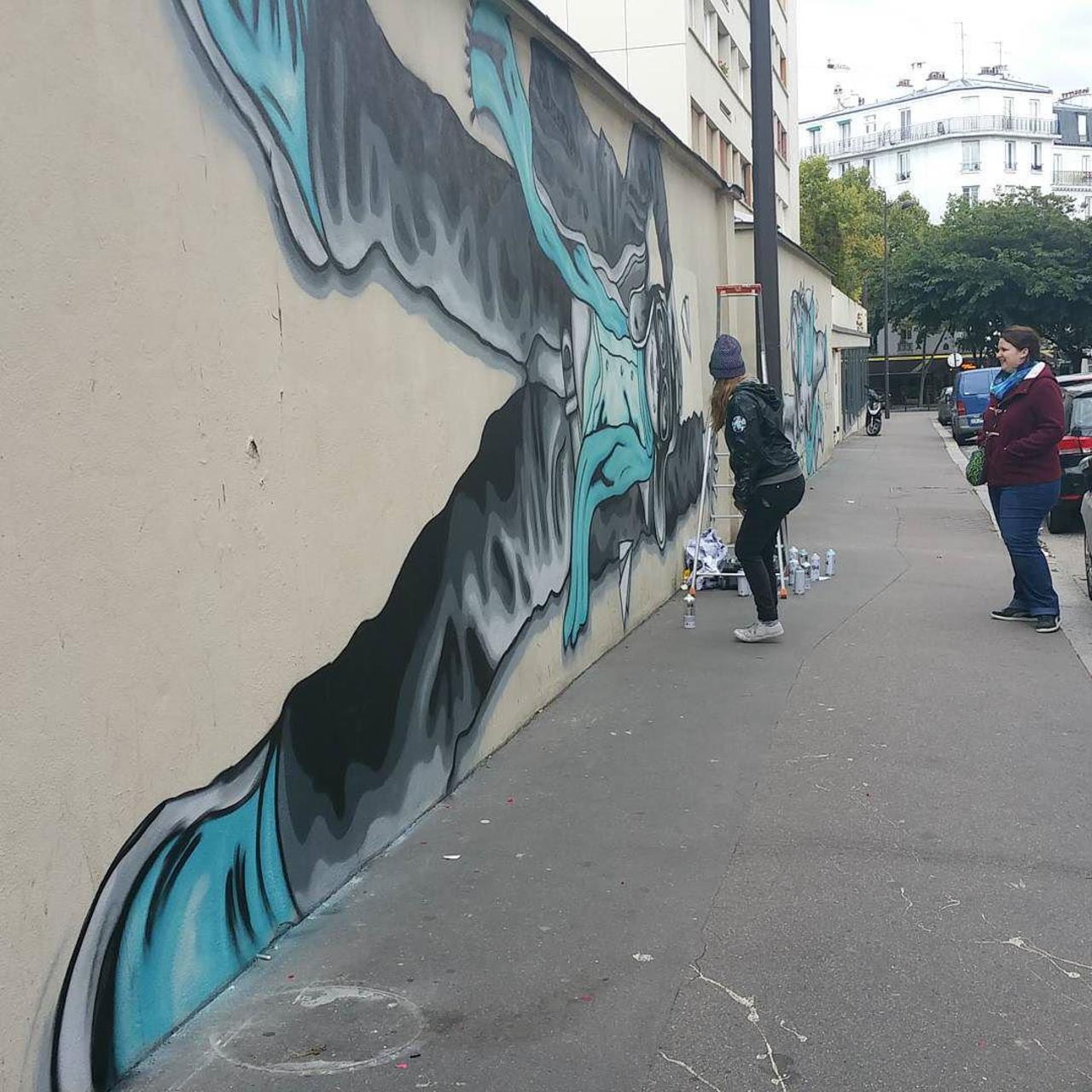 #Paris #graffiti photo by @vbouton.psl http://ift.tt/1L1u45z #StreetArt http://t.co/mSd0ERXopz