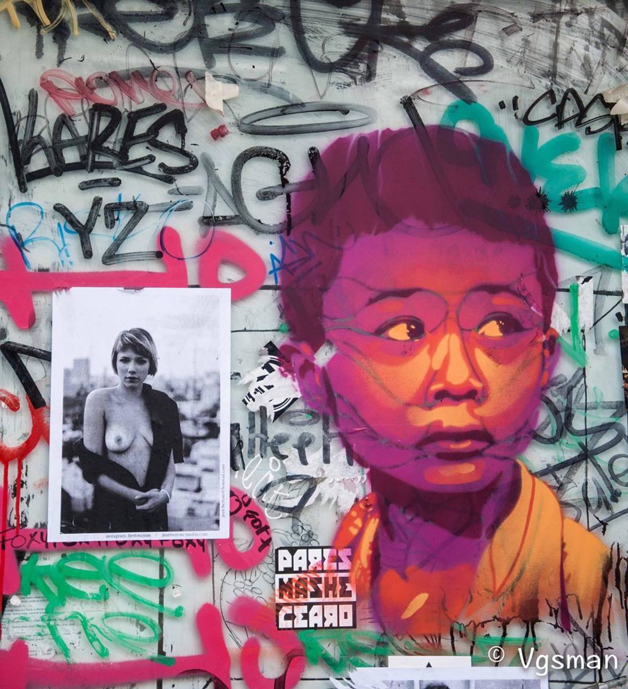 #Paris #graffiti photo by @vgsman http://ift.tt/1L1HbUh #StreetArt http://t.co/5BQzE5eTq1