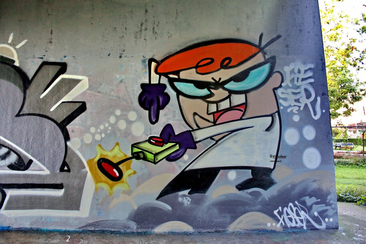 RT @RRoedman: #streetart #graffiti #mural #cartoons from #Amsterdam ,2 pics at http://wallpaintss.blogspot.nl http://t.co/q31xBMt6QY