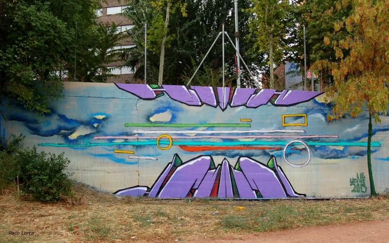 RT @aqmapaco: #graffiti and #streetart en Ciudad Universitaria de #Madrid con Los Meneo #arte yb #cultura http://t.co/Kmr0sTL25C