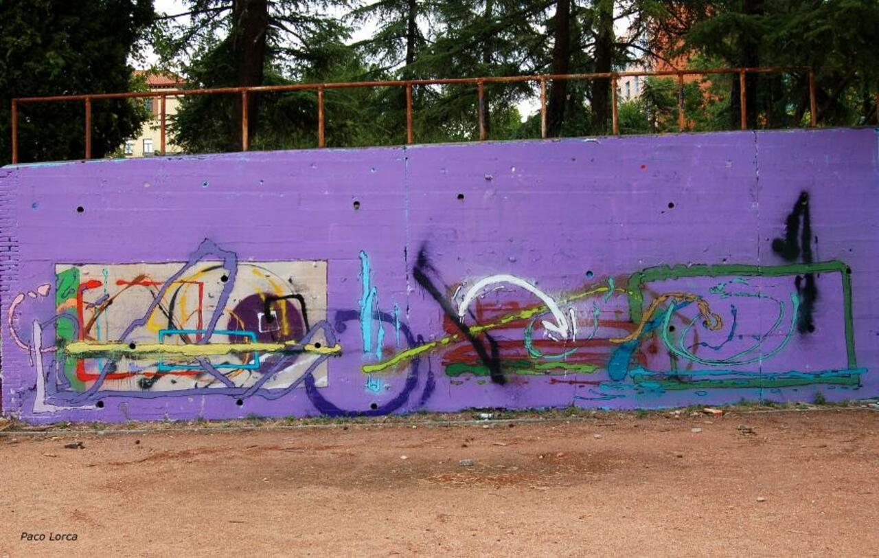 RT @aqmapaco: #graffiti Keep Sonek #streetart en Ciudad Universitaria de #Madrid si te gusta el #arte #art http://t.co/c7QY6ziuue