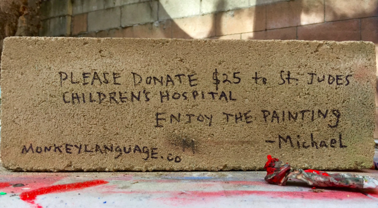Street Art for Charity http://streetartforcharity.com #StreetArt #Charity #Graffiti #SonsOfAnarchy #BrooklynStreetArt #Love http://t.co/sCi51Jv3aq