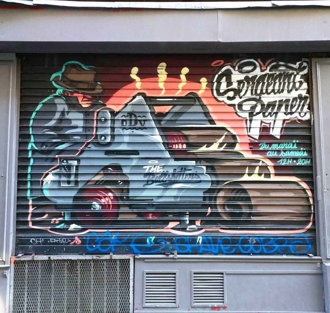 #Paris #graffiti photo by @alphaquadra http://ift.tt/1QextPU #StreetArt http://t.co/JWZm6sYna7