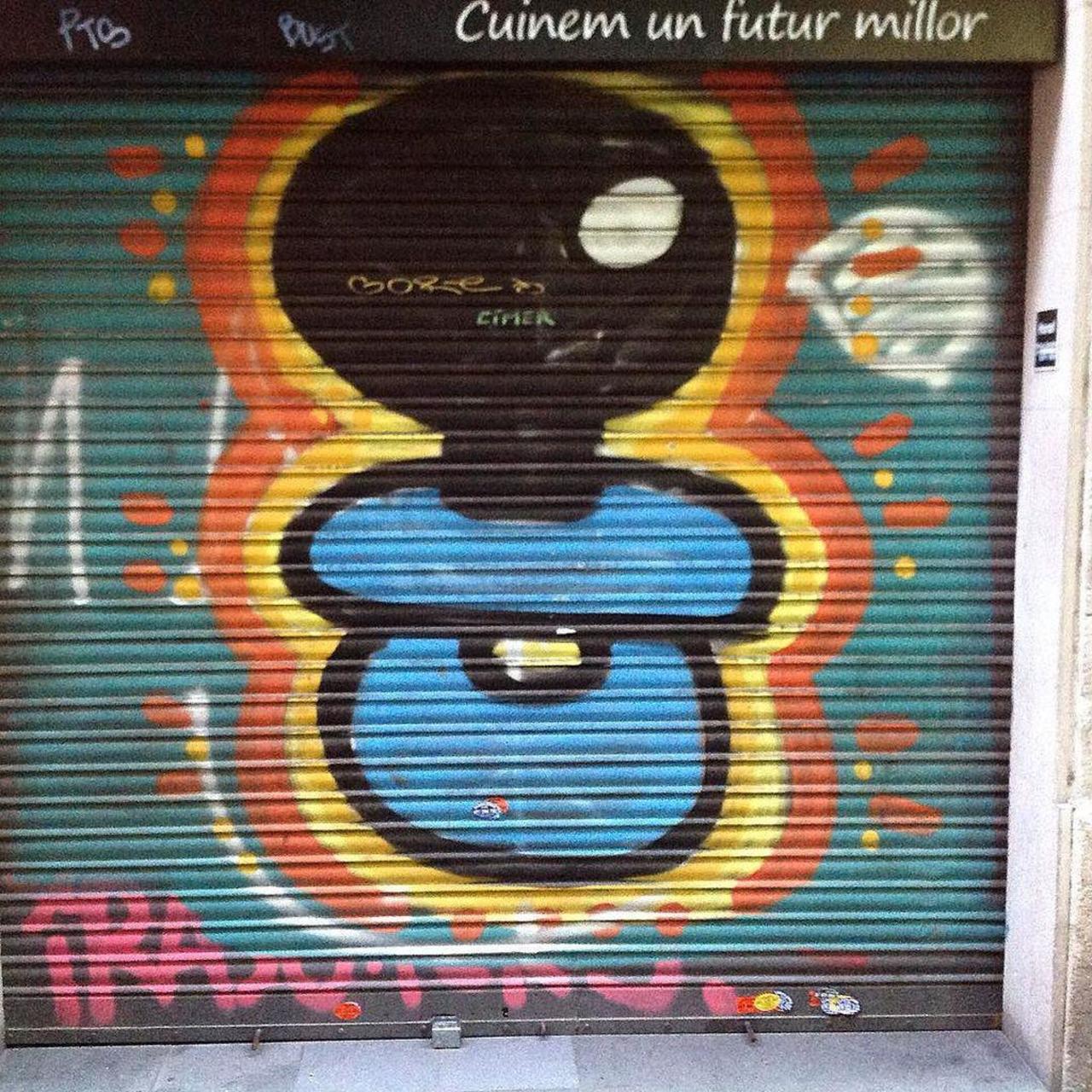 RT @BarcelonaInsta: Tétine #street #streetart #streetartbarcelona #graff #graffiti #wallart #sprayart #urban #… http://ift.tt/1jgG1ve http://t.co/5XH3YYYYus