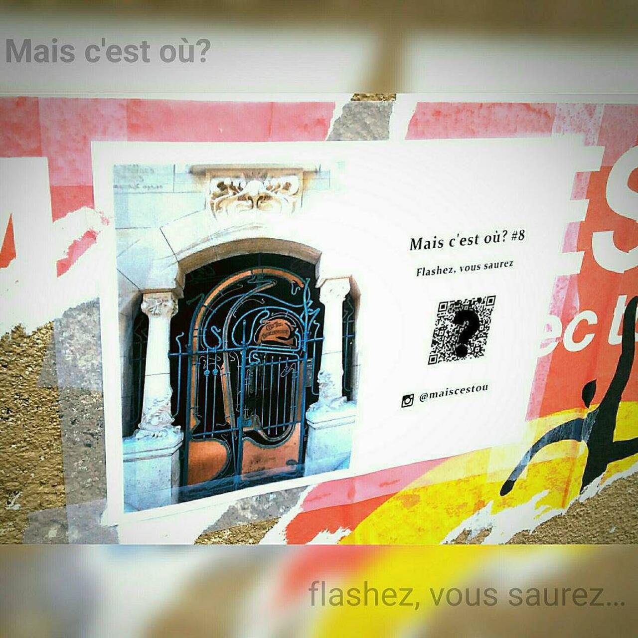 #Paris #graffiti photo by @maiscestou http://ift.tt/1L52Tqx #StreetArt http://t.co/1xadZ26vyB