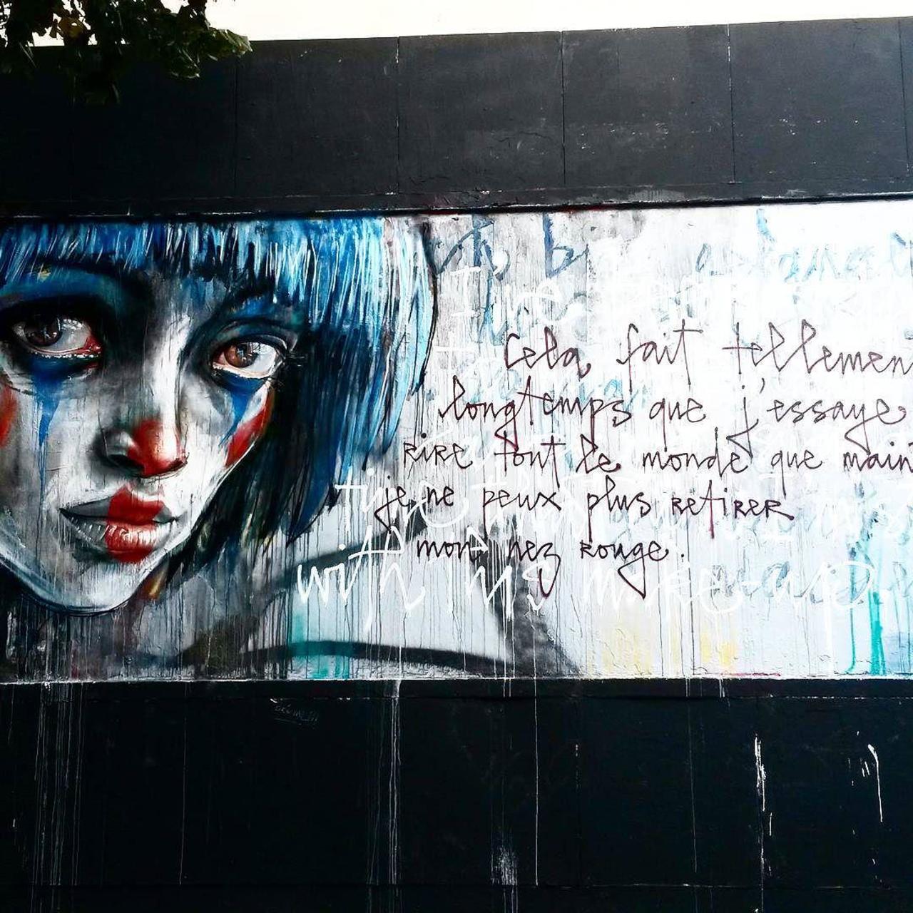 #Paris #graffiti photo by @princessepepett http://ift.tt/1ZoHZu2 #StreetArt http://t.co/hPl6mwQoUe