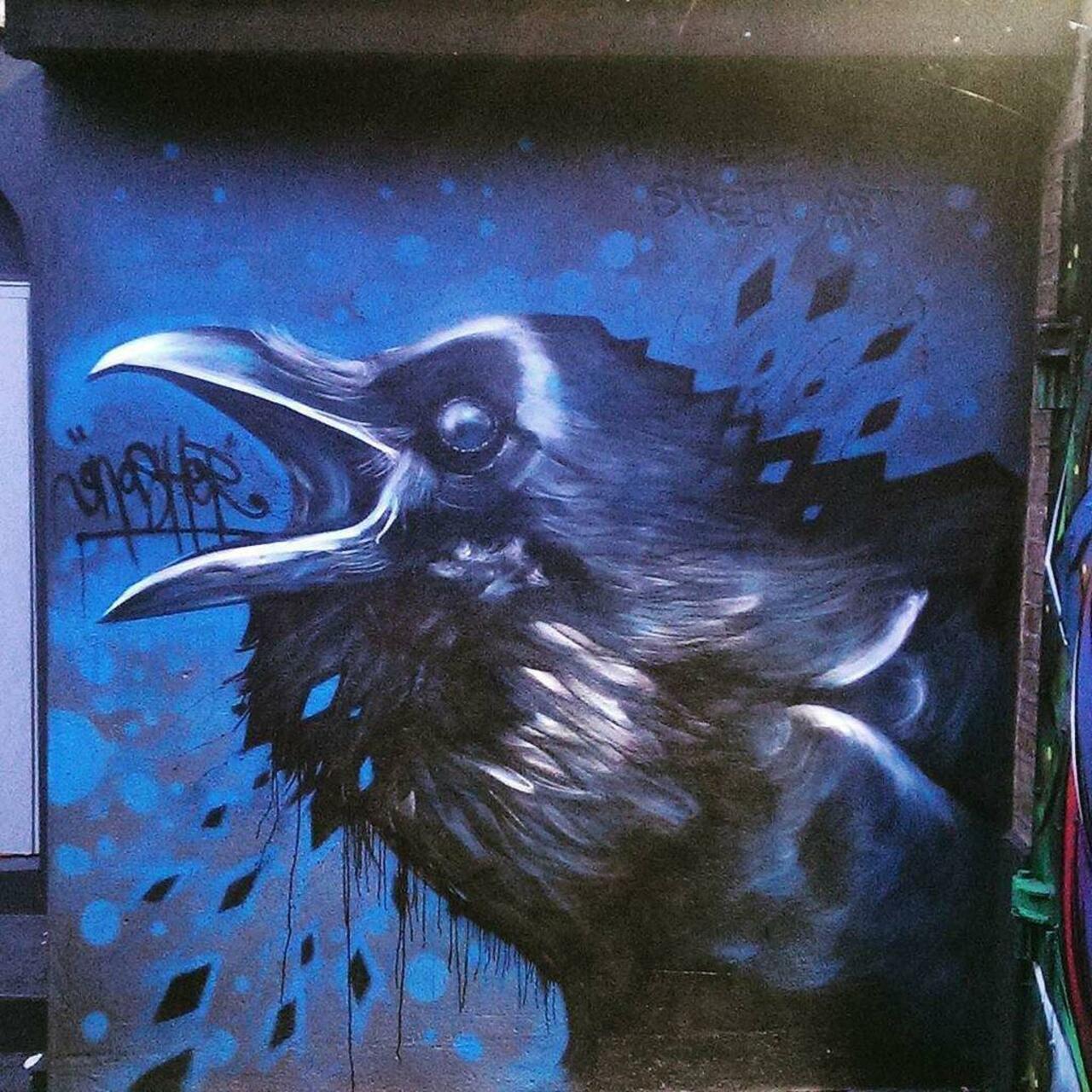 Blackbird blues #London #Camden #streetart  #streetartlondon #graffitiLondon #graffiti #rsa_graffiti #tv_streetart … http://t.co/CHwl2cQ8mM