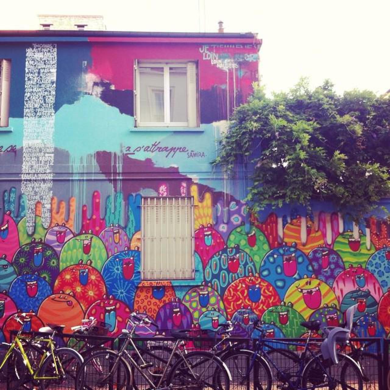 #Paris #graffiti photo by @valentine.frd http://ift.tt/1N6kIWZ #StreetArt http://t.co/NTOso0uvDF