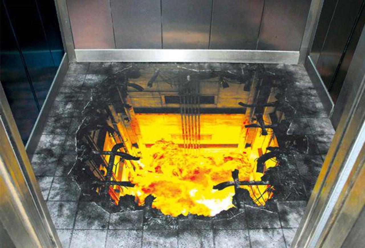 RT @5putnik1: Elevator Floor Hazard   •  #streetart #graffiti #art #funky #dope . : http://t.co/kM5ejXp5z6