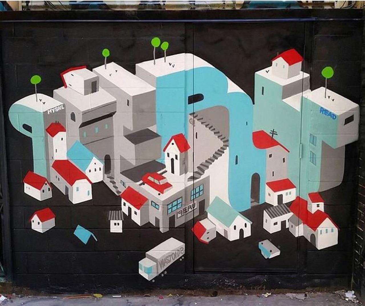 RT @bbbmagazine: Funky fresh lettering in Montreal by #graffiti artist Peru Dyer. #perudyer #streetart http://t.co/S1ZWFvJsAX