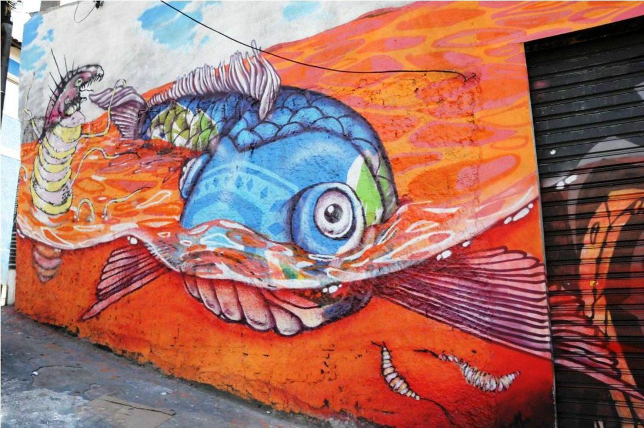 RT @5putnik1: In brighter waters   •  #streetart #graffiti #funky #art #dope . : http://t.co/MaQWZKmquM