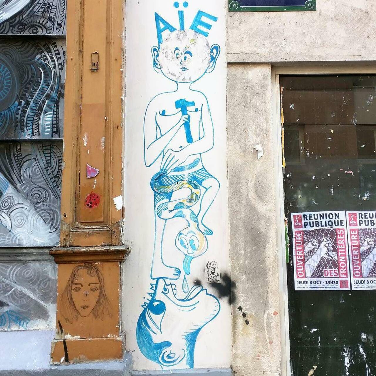 #Paris #graffiti photo by @alphaquadra http://ift.tt/1Pe0Sfv #StreetArt http://t.co/iYuzqC1jLm