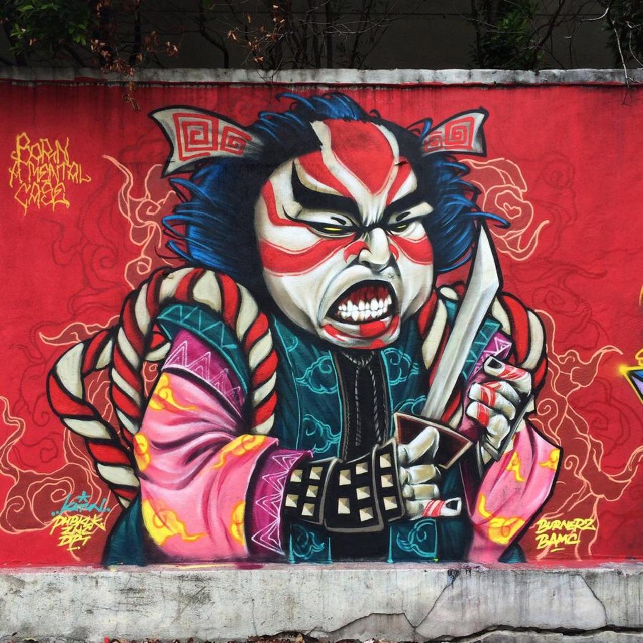 'Born A Mental Case' by Katun in Malaysia
http://blog.globalstreetart.com/post/131183358266/by-katun-in-malaysia
#streetart #mural #urbanart #graffiti #samurai http://t.co/MtF0P9gtEM