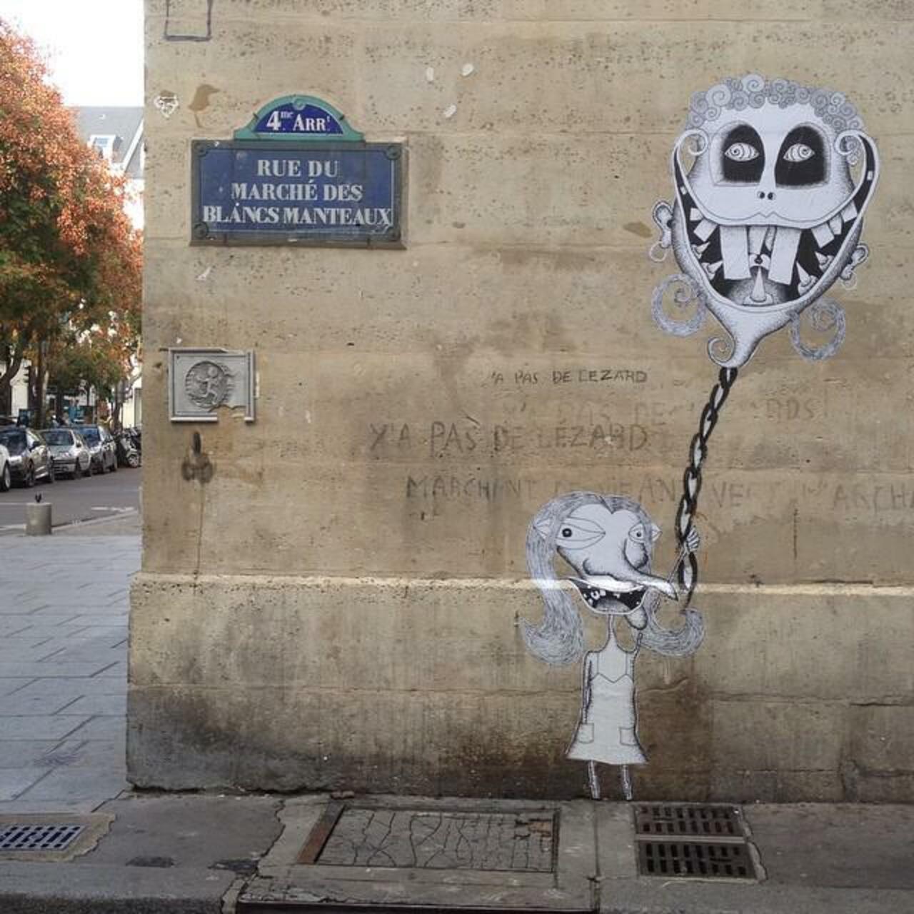 circumjacent_fr: #Paris #graffiti photo by 3eparallele http://ift.tt/1QrU4Zk #StreetArt http://t.co/b9suxyuYDz