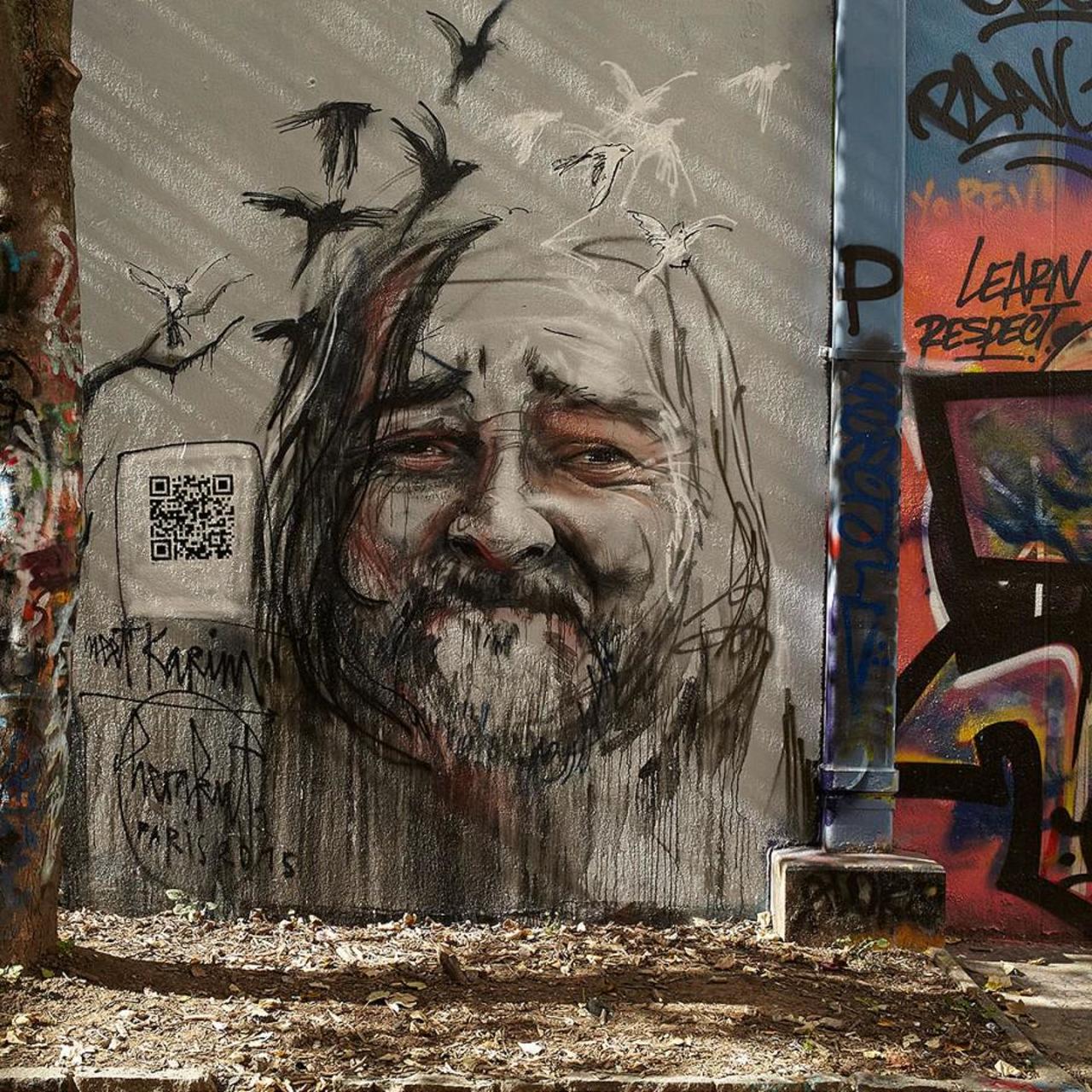 Herakut paints a new piece in Paris for Proj256. #StreetArt #Graffiti #Mural http://t.co/CmCUaIDq2J