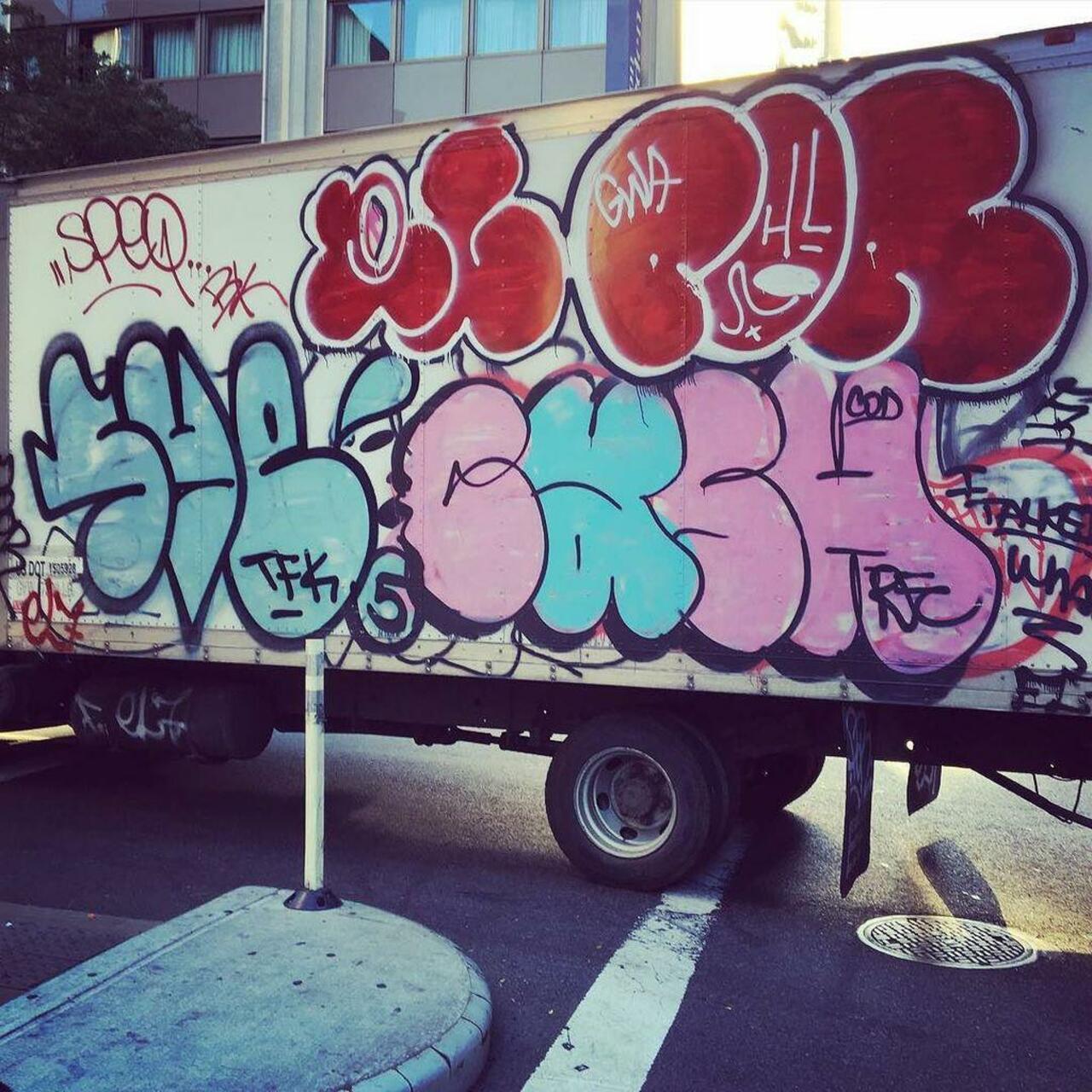 #nycgraffititruck #nyctags #nycgraffiti #nycstreetart #nycgraffart #graffiti #graffitiwalls #tags #streetart #stree… http://t.co/a8G4zDMnSM