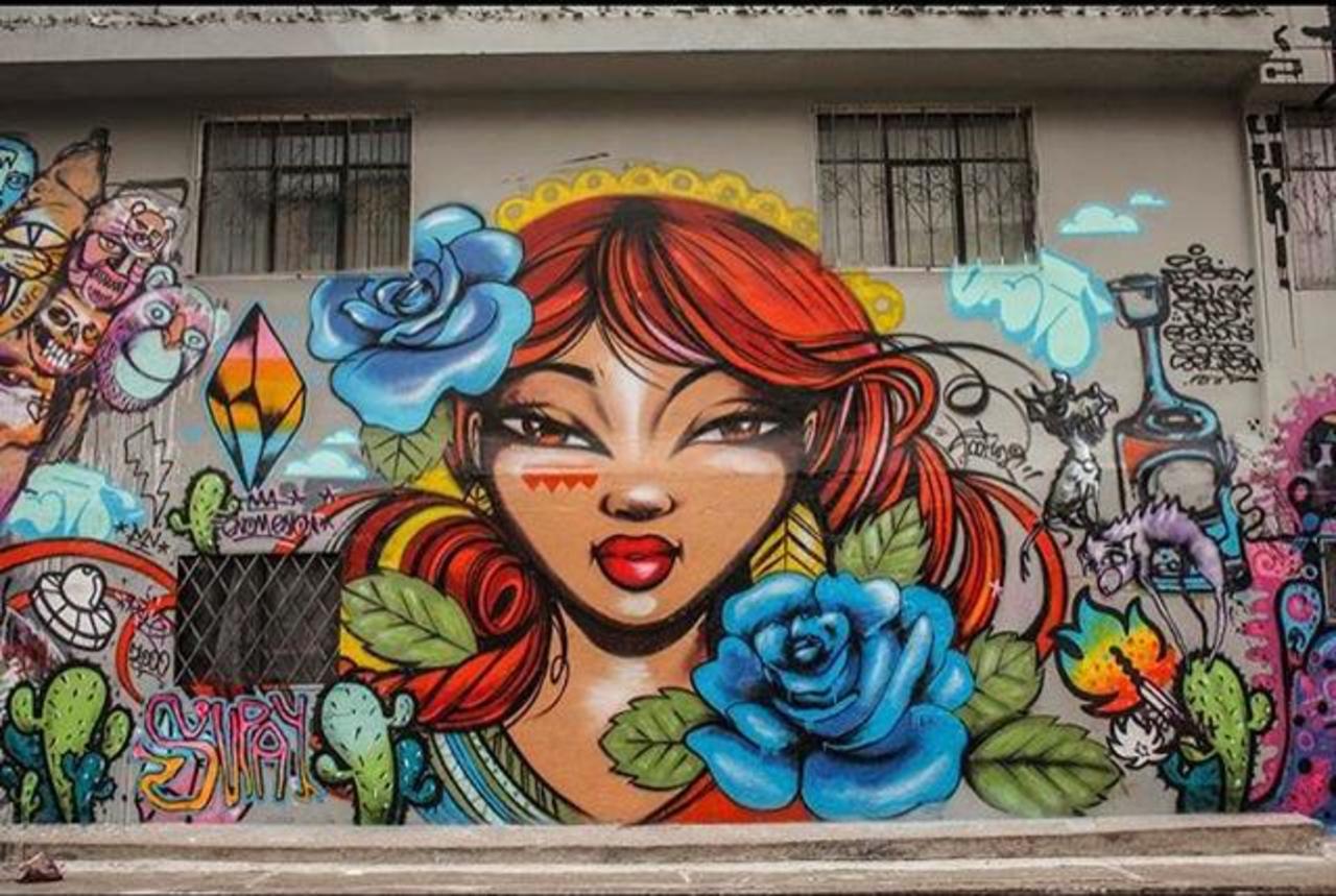 RT @buzz_sandyltn: New Street Art by toofly & Natalia Pilaguano 

#art #mural #graffiti #streetart http://t.co/SpKhP5VlD5