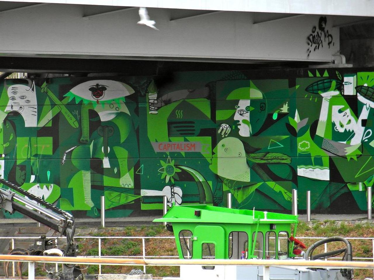 Street Art by KAZY USCLEF et PEDRO in #Nantes http://www.urbacolors.com #art #mural #graffiti #streetart http://t.co/WYlfr21Zq9