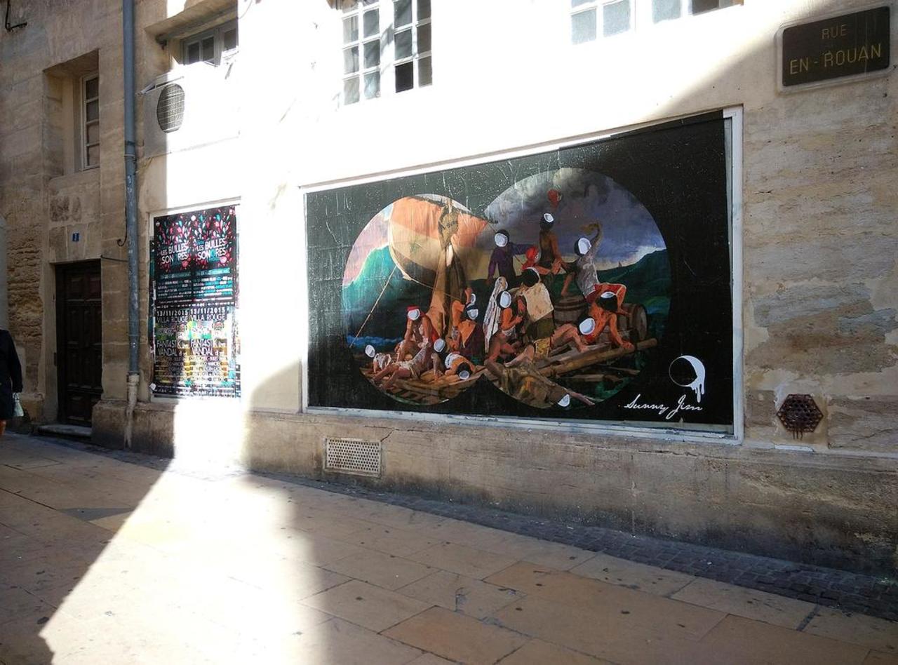 Street Art by anonymous in #Montpellier http://www.urbacolors.com #art #mural #graffiti #streetart http://t.co/Gf8kTkKQW0