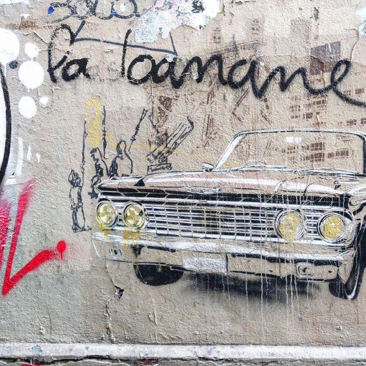 #Paris #graffiti photo by @jpoesse http://ift.tt/1LSSKk8 #StreetArt http://t.co/W06LJCk5cv