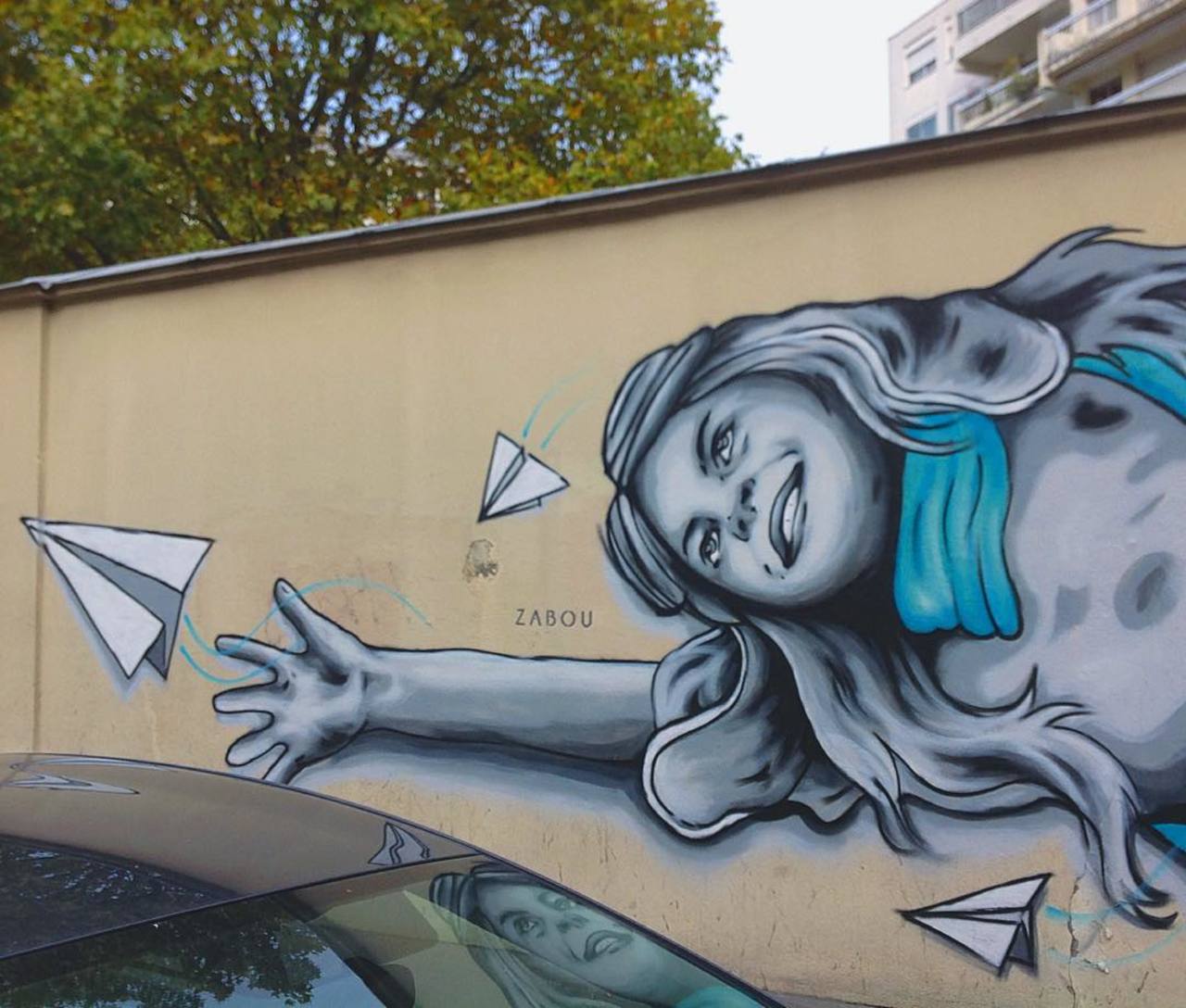 http://ift.tt/1KiqpQt #Paris #graffiti photo by stefetlinda http://ift.tt/1Kgbse9 #StreetArt http://t.co/wCuXoIyvgM