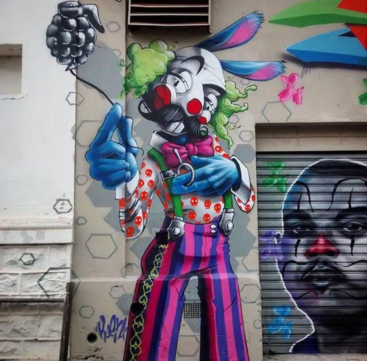 New tumblr post: "New Street Art by Karen Kueia 

#art #graffiti #mural #streetart http://t.co/6rDsBaCgOG" http://ift.tt/1jvL6A7 , IFTT…