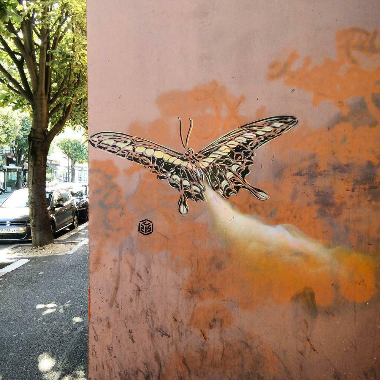 #Paris #graffiti photo by @ceky_art http://ift.tt/1PzK9m1 #StreetArt http://t.co/enV0Pu7OcW