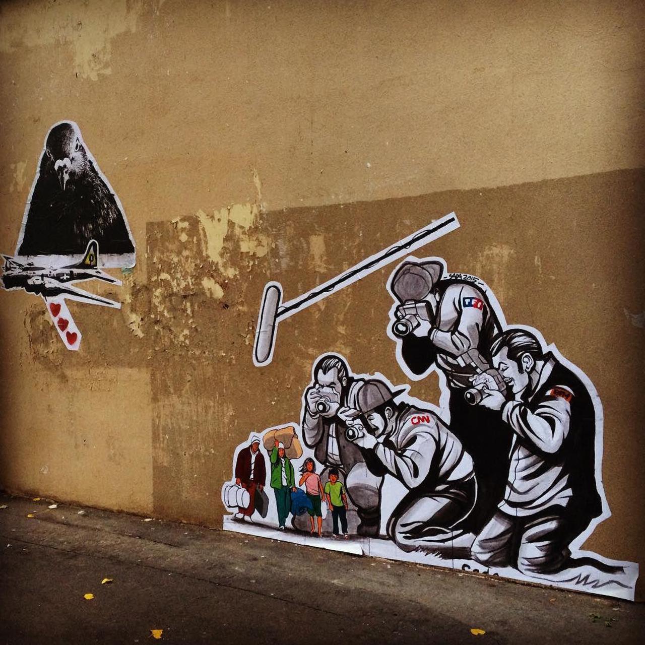 #Paris #graffiti photo by @allaboutparisandbeyond http://ift.tt/1VYXAf5 #StreetArt http://t.co/OGOPpfUABQ