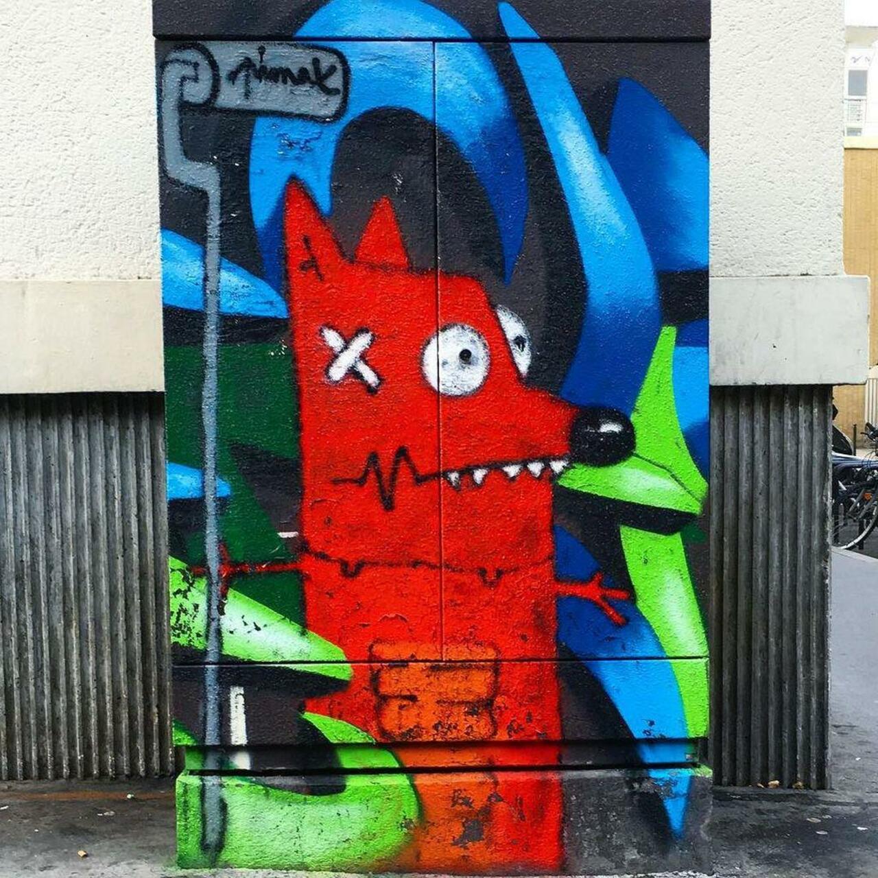 Work by @pimaxart in Paris #Art #ArtDeRue #ArtUrbain #UrbanArt #UrbanGraffiti #Graffiti #UrbanStreetArt #StreetArt … http://t.co/mHM0CFFJJL