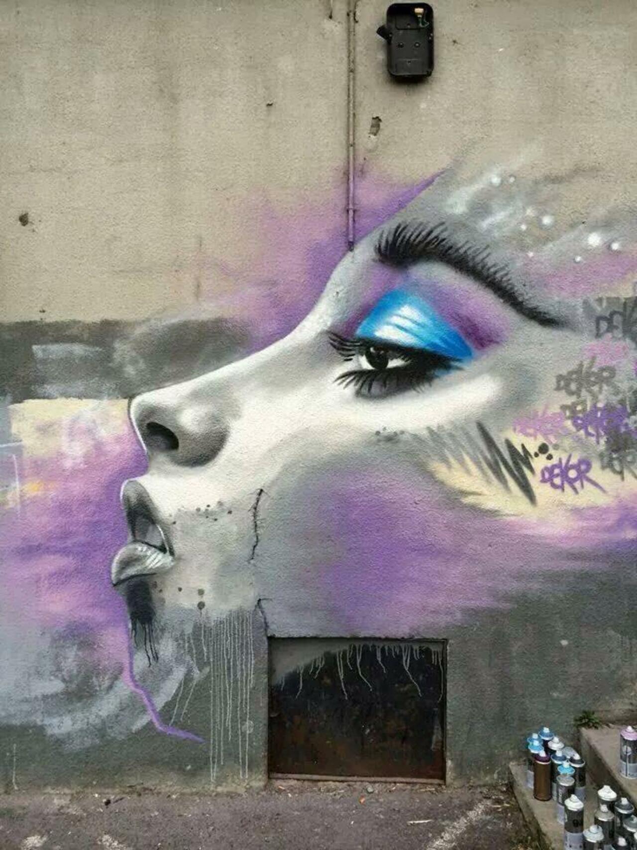 RT @DlgermanyDavid: "Portrait Styled Street Art by #Dekor France 

#art #graffiti #mural #streetart http://t.co/QAcf6i6w29” via @GoogleStreetArt RT