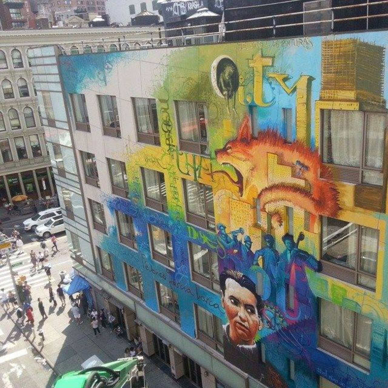RT @granadaocio: El #Arte de @ninopinturas​ vuela alto y lleva a Federico #GarcíaLorca hasta #NYC #graffiti #streetart #NuevaYork #art http://t.co/zYQwMoEb2W