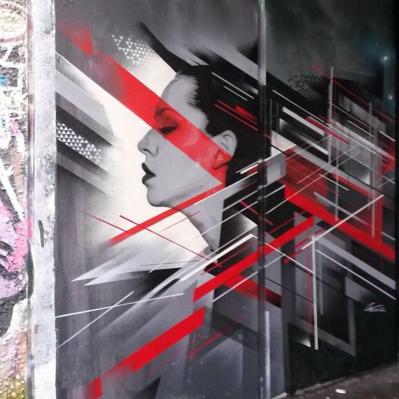 RT @designopinion: Artist Catch-22 new Street Art wall in Tamworth, Staffordshire, England #art #mural #graffiti #streetart http://t.co/htKoCXee0O
