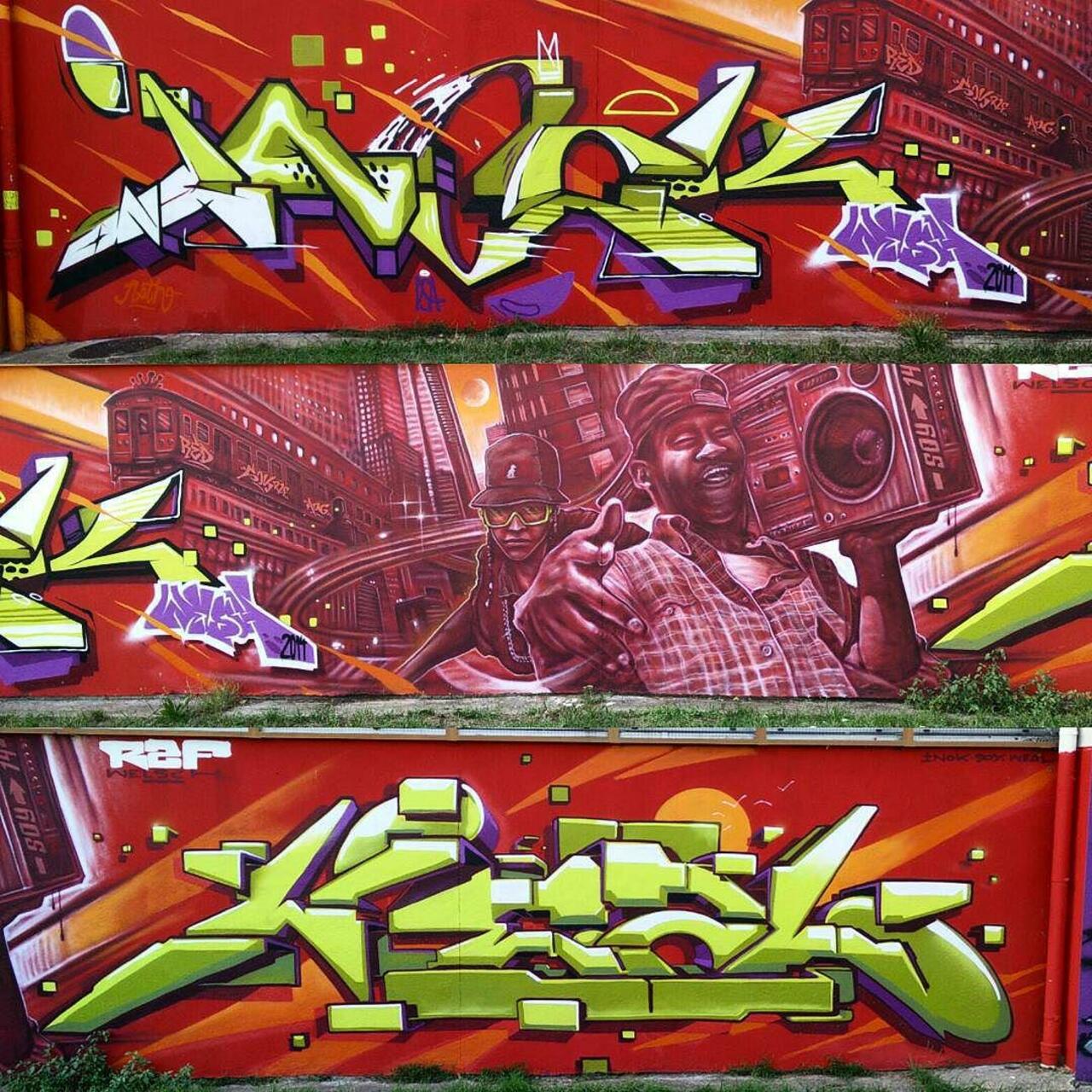 #Paris #graffiti photo by @ceky_art http://ift.tt/1GNzvRs #StreetArt https://t.co/7mtd9GPgKR