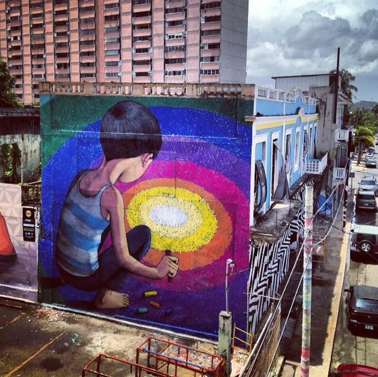 Artist Seth Globepainter new large scale Street Art mural in Puerto Rico #art #mural #graffiti #streetart https://t.co/XvszpiNOqr
