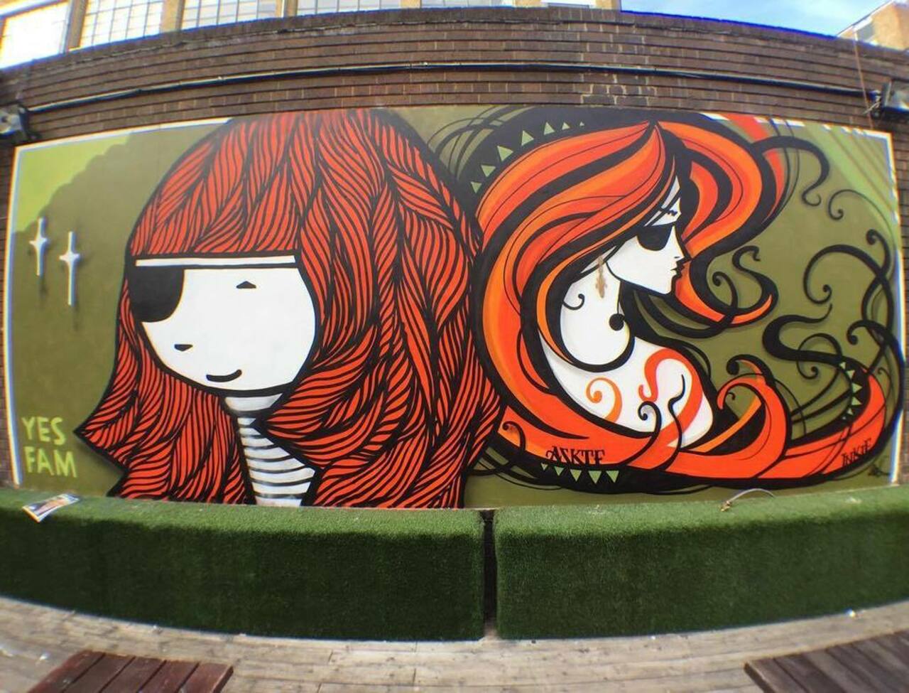Fantastic collab between @kidacne and @inkiegraffiti at the Truman Brewery #inkie #kidacne #streetart #graffiti #lo… https://t.co/hxlpwJIqjW
