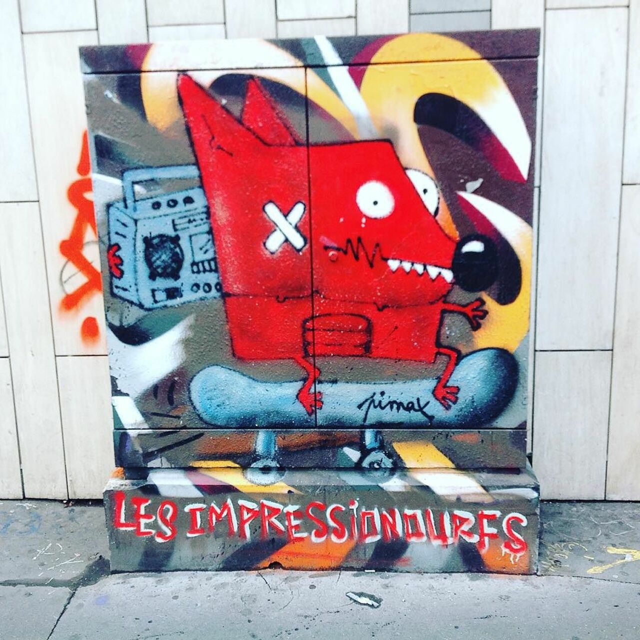 #Paris #graffiti photo by @stefetlinda http://ift.tt/1XlnYCE #StreetArt https://t.co/ILnU1e4mFs