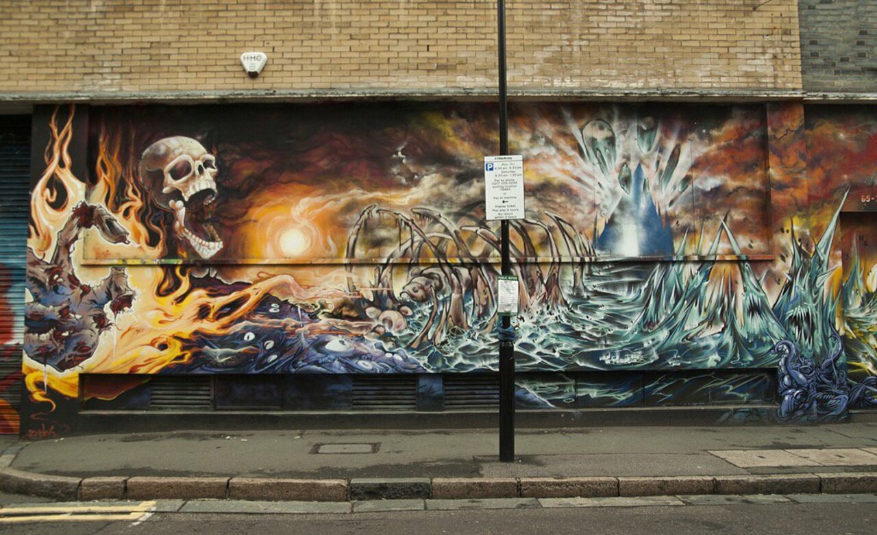 #StreetArt 536
#Graff #Graffiti #urbanart 
#photooftheday #picoftheday
#GreatBritain #England #London
08/2013 https://t.co/METeNWwUcP