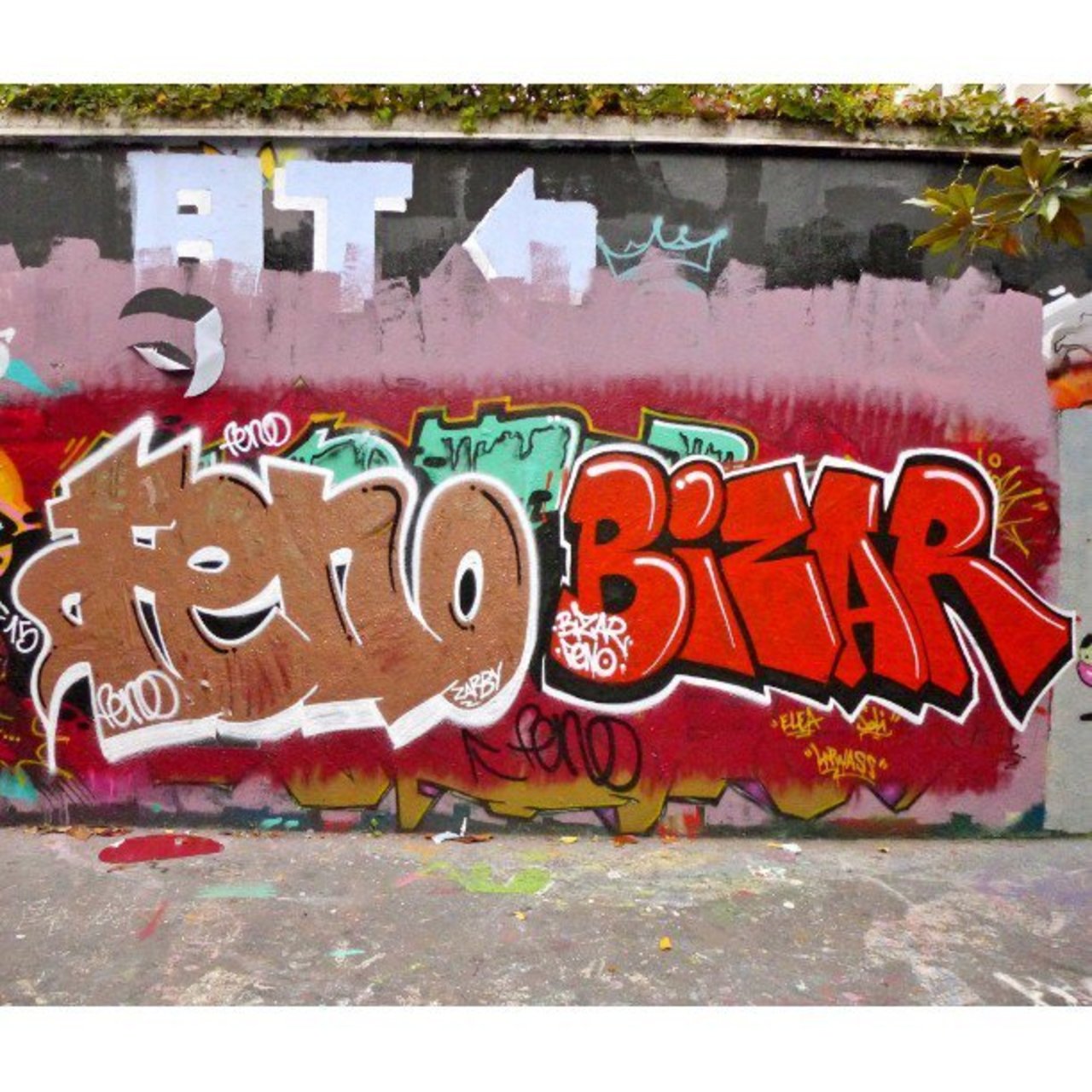 FENO & BIZAR
#streetart #graffiti #graff #art #fatcap #bombing #sprayart #spraycanart #wallart #handstyle #letterin… https://t.co/a6XHhAg1Ob
