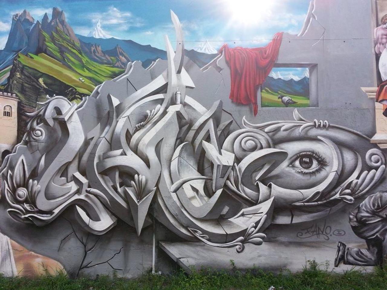 Artist 'Smog One' new Street Art wall located in Broward blvd, Florida, USA #art #mural #graffiti #streetart https://t.co/NxP1o356cl