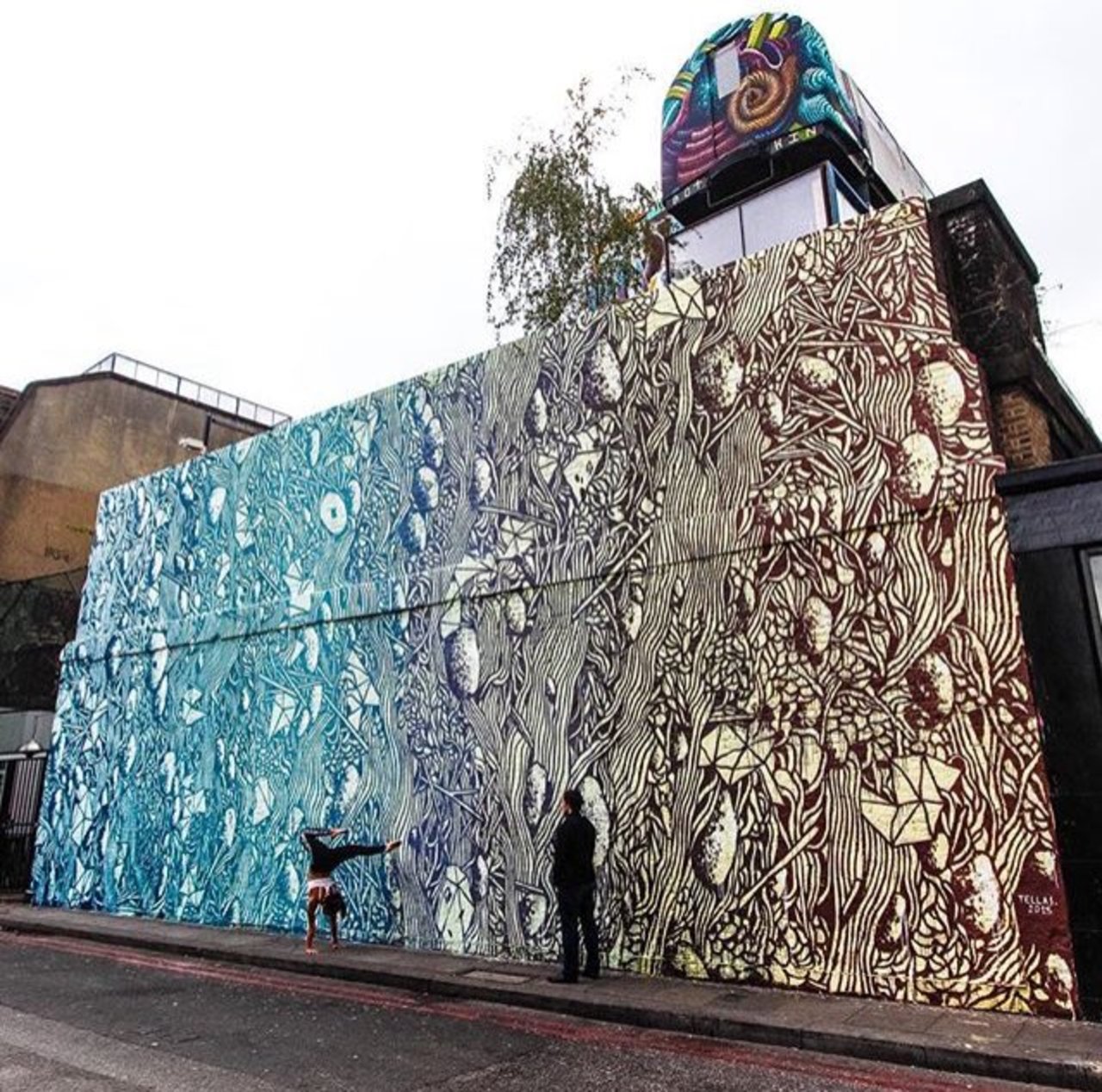 RT @GoogleStreetArt: New Street Art by Tellas in Shoreditch London 

#art #graffiti #mural #streetart https://t.co/dRdmCeG8RE