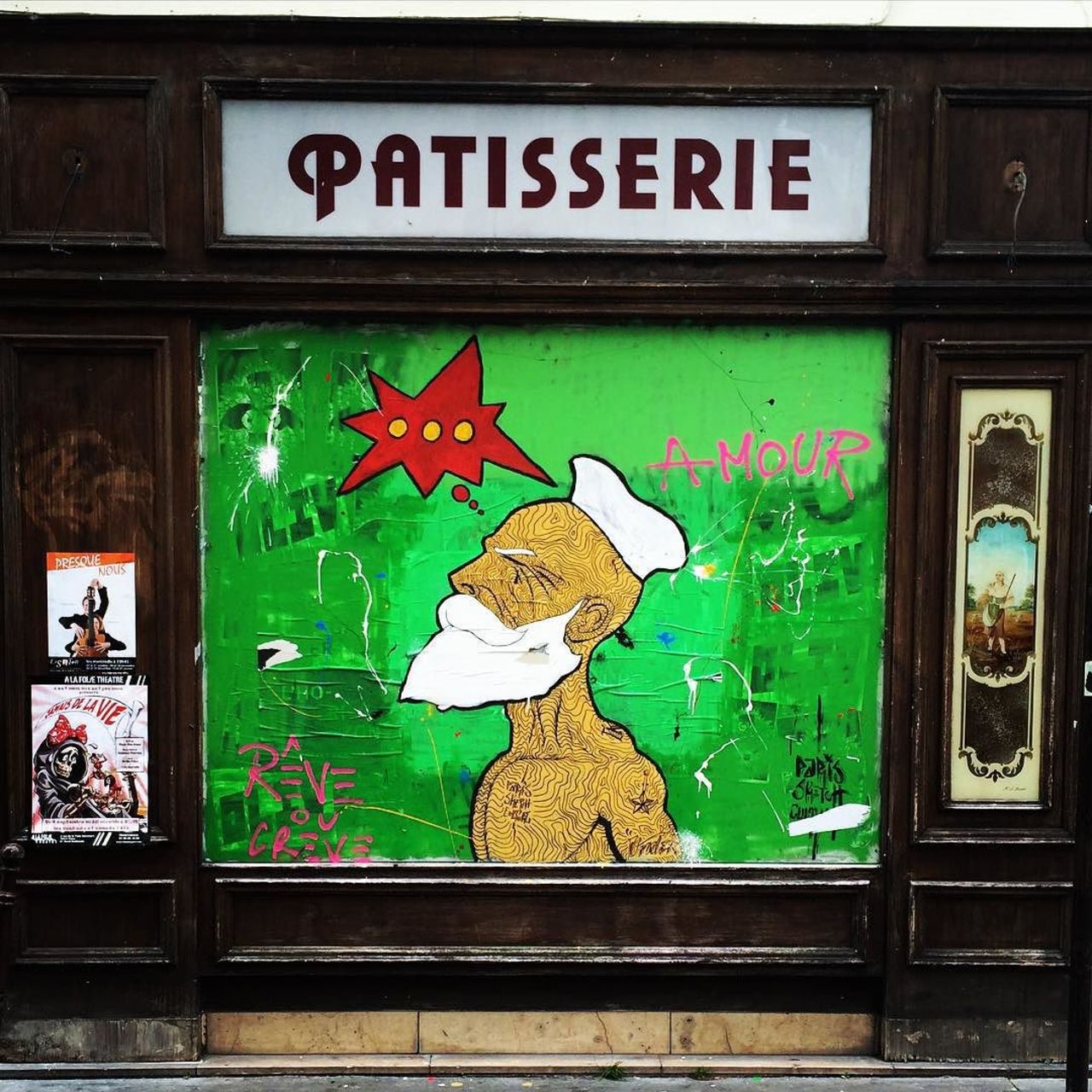 #Paris #graffiti photo by @julienvermeulen http://ift.tt/1S1sao1 #StreetArt https://t.co/nHgiuxUp6I