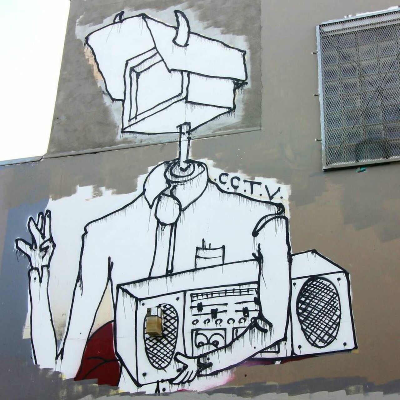 #CCTV #StreetArt #UrbanArt #Mural #GRAFFITI #SprayCanArt #Street_Art #StreetPaintings #Art #Graff #StreetPhotograph… https://t.co/UvD2yopMwz