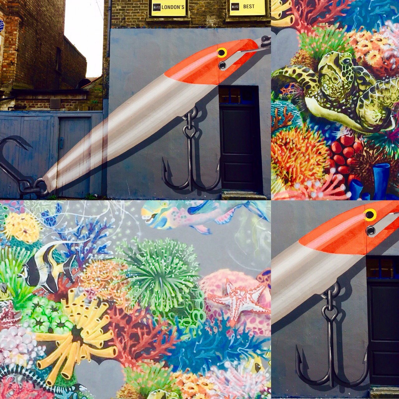 #ocean #graffiti #london can be seen @towerhamlets #potd #instaphoto #instacool ✌️we are A huge fan of #streetart https://t.co/oTJsWAt8dZ